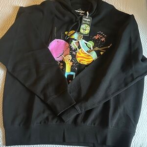 Wrangler x Rick & Morty Graphic Hoodie Sweatshirt